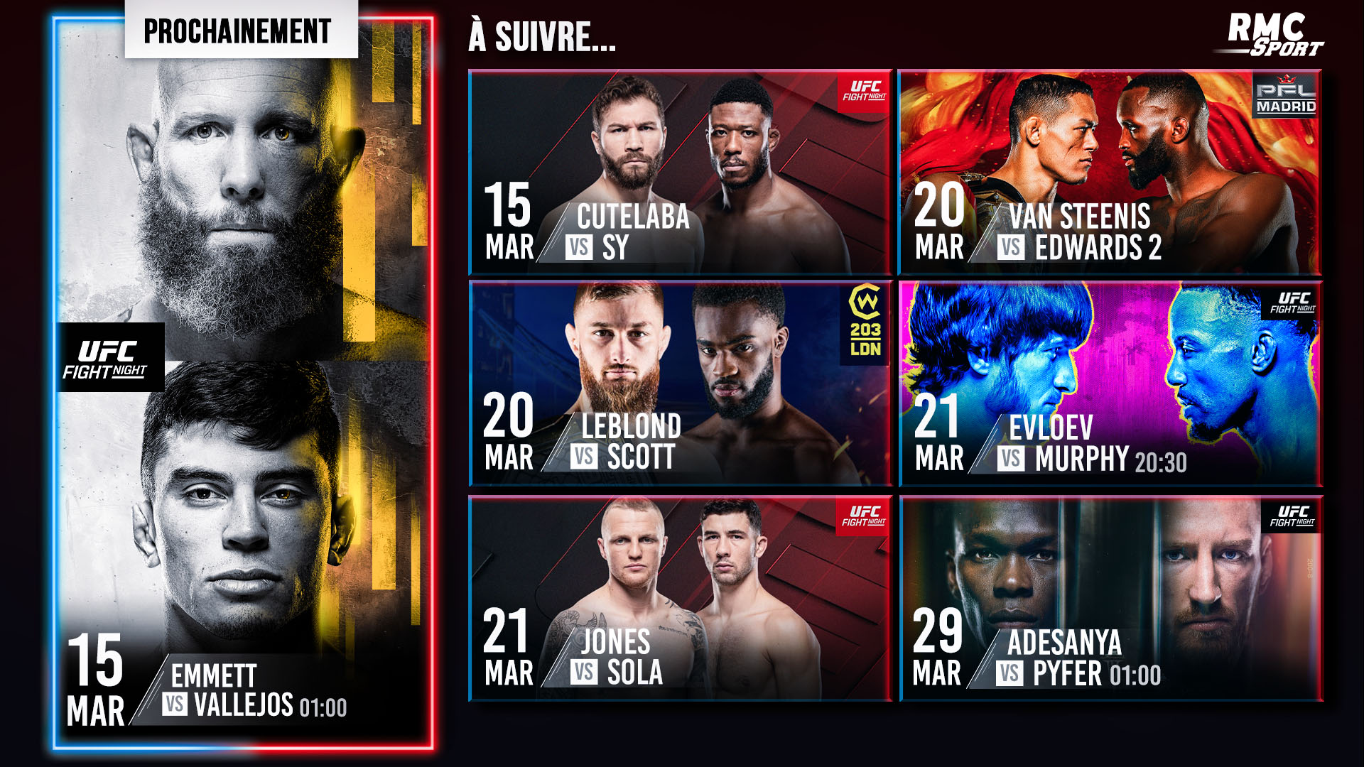 Programme RMC sports