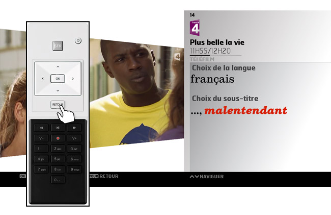 Les Manipulations Pour Afficher Les Sous Titres Sur Les émissions Ou