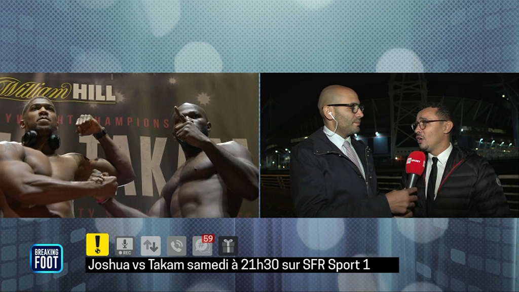 Boxe - Joshua : «Takam est un animal différent de Klitschko»