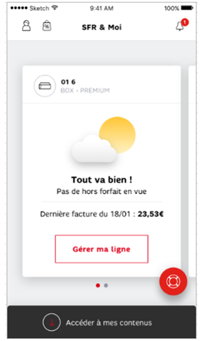 Qu'est-ce que l'appli SFR & Moi
