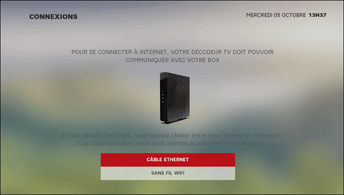 comment brancher un deuxième décodeur sfr en wifi