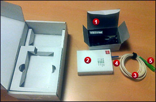 Branchement du mini-ONT sur une box de SFR en Fibre Optique (NB6) 