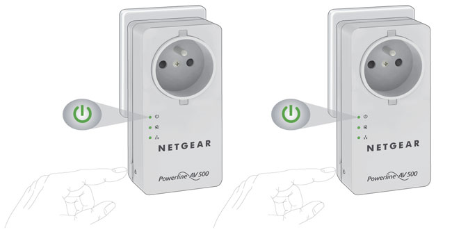 NETGEAR Pack de 3 adaptateurs CPL 1000 Mbps avec prise intégrée