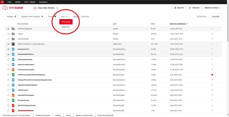cloud sfr gratuit