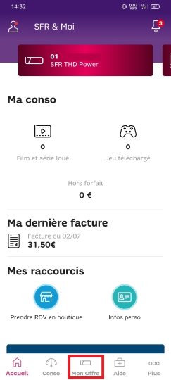 Se Connecter L Appli Sfr Moi Et L Utiliser