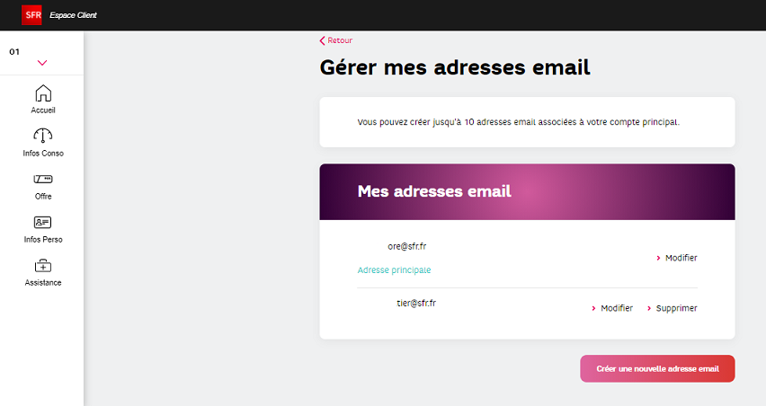 Comment Supprimer Une Adresse Mail Sfr Créer ou supprimer une adresse mail SFR