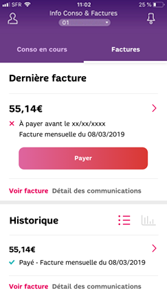 Voir Les Factures Sfr Et Suivre Les Reglements