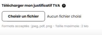 capture d'écran présentant le bouton pour télécharger un justificatif sur son Compte Client RED