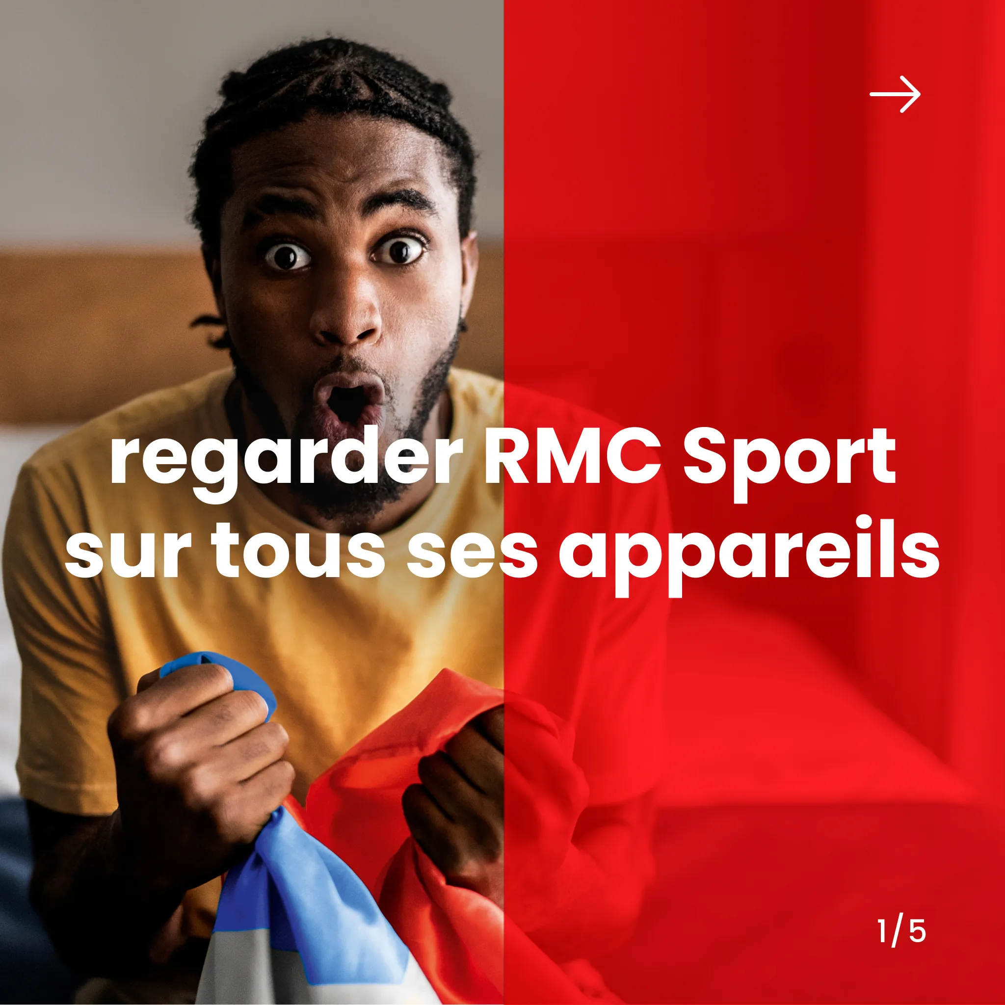 regarder RMC Sport sur tous ses appareils