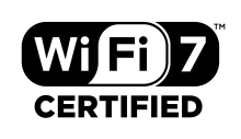 visuel du logo WiFi 7 Certified