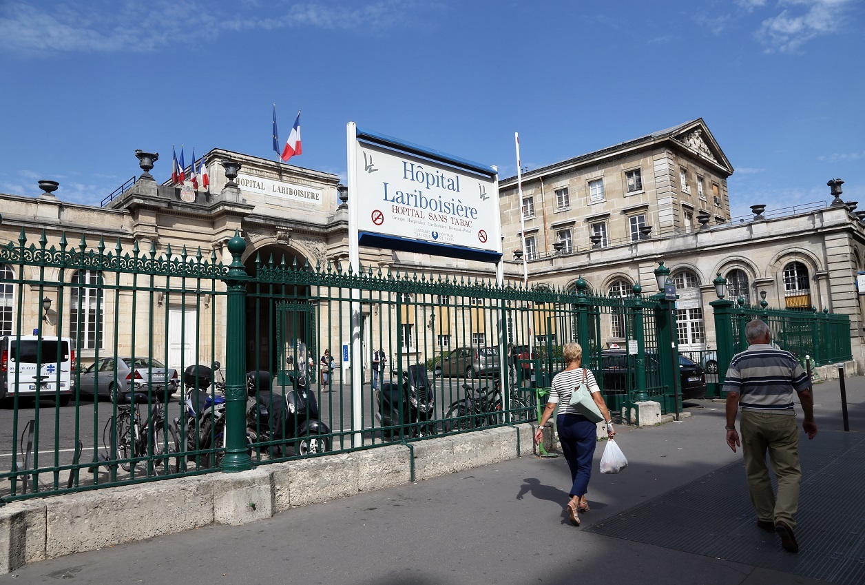 L'hôpital Lariboisière (10e arorndissement)