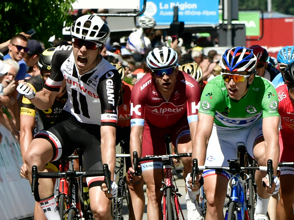 Phil Bauhaus vainqueur de la 5e étape du Dauphiné
