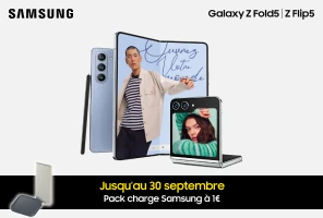 Samsung Galaxy Z fold 5 ou Z Flip 5 + Pack charge