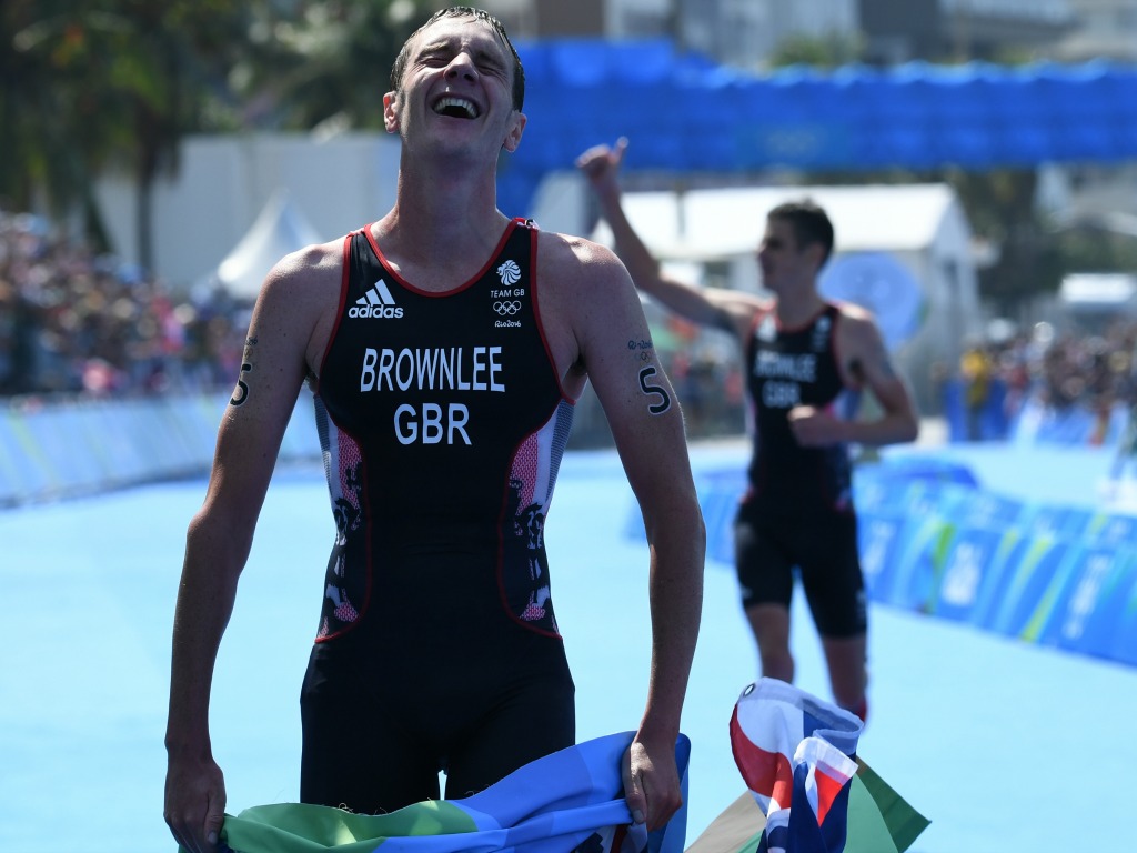 Alistair Brownlee, double champion olympique de triathlon.