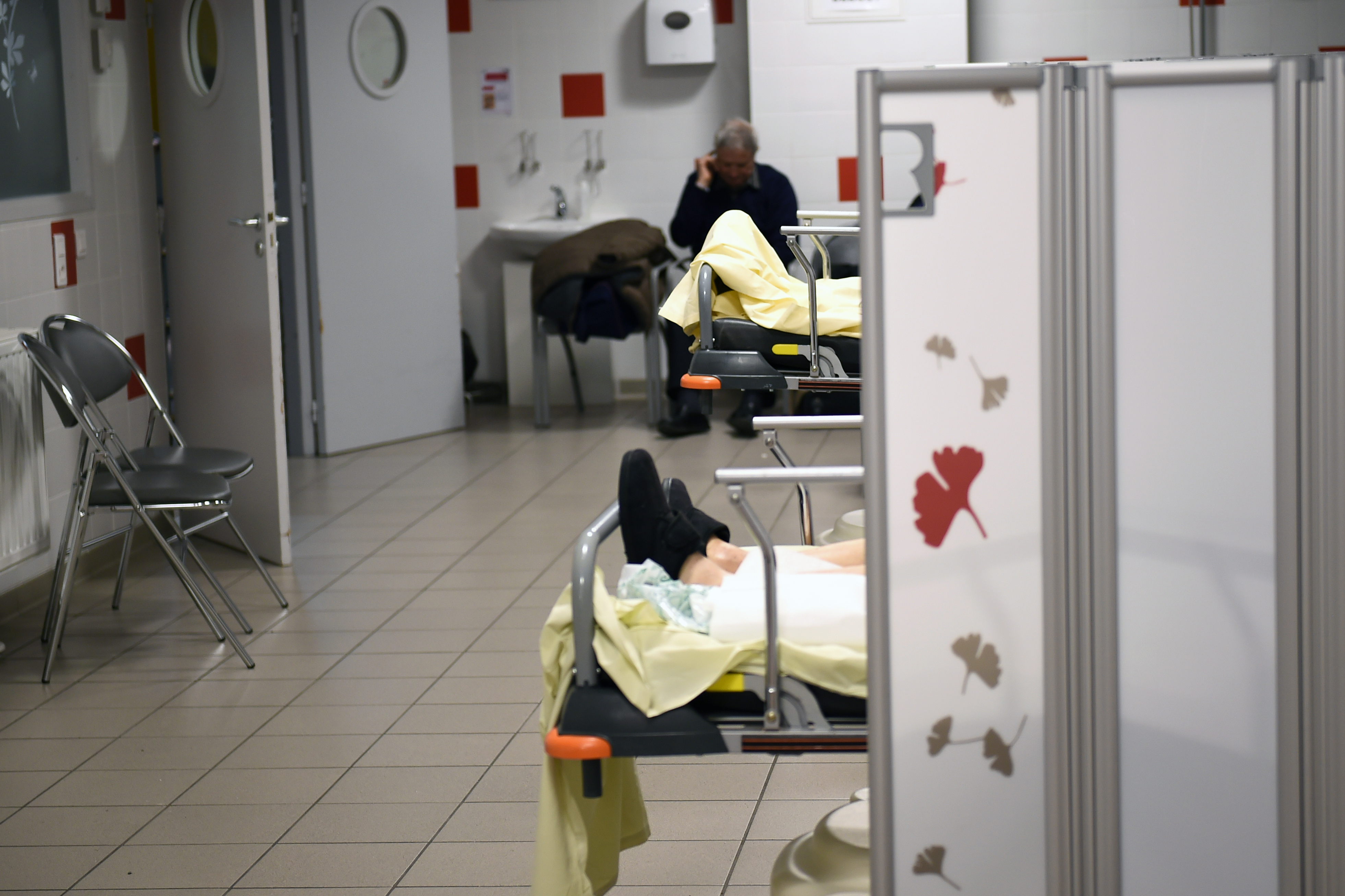 Le service d'urgences de l'hôpital Trousseau, à Tour.