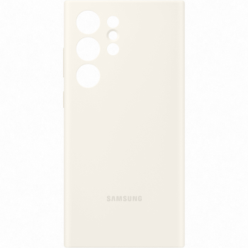 Coque silicone Samsung S23 Ultra crème