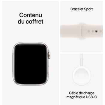 Watch SE boitier Lumière Stellaire et bracelet Lumière Stellaire