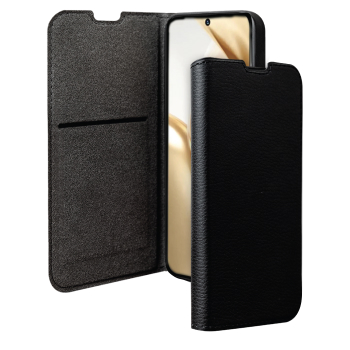 Etui folio noir pour Honor 200 Smart