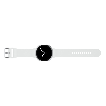 Samsung Galaxy Watch8 boitier Argent et bracelet Argent