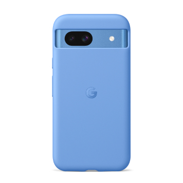 Coque silicone bleu pour Google Pixel 8a