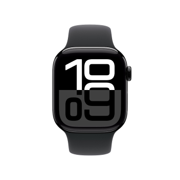 Watch Series 10 - Bracelet Sport boitier Noir de jais et bracelet Noir