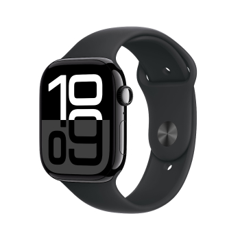 Watch Series 10 - Bracelet Sport boitier Noir de jais et bracelet Noir