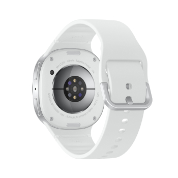 Samsung Galaxy Watch8 boitier Argent et bracelet Argent
