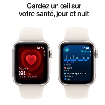 Watch SE boitier Lumière Stellaire et bracelet Lumière Stellaire