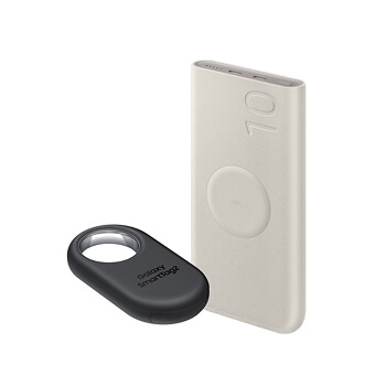 Pack Samsung Powerbank + Smart Tag 2 noir