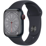 SFR-Apple Watch Series 8 4G 41 mm Aluminium Minuit avec Bracelet Sport Minuit