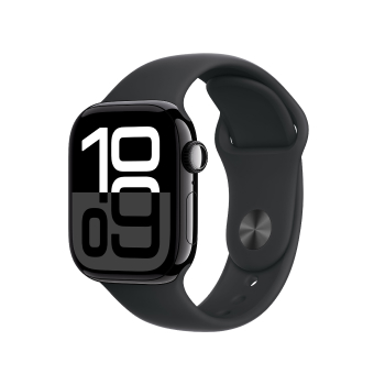 Watch Series 10 - Bracelet Sport boitier Noir de jais et bracelet Noir
