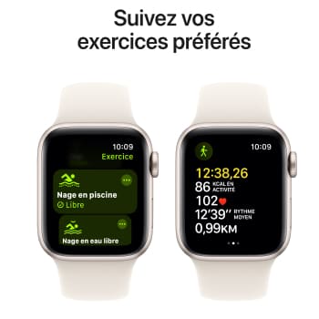 Watch SE boitier Lumière Stellaire et bracelet Lumière Stellaire