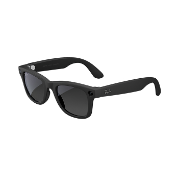 Ray-Ban | Meta Wayfarer mat noir avec verres graphite polarisés Gen2