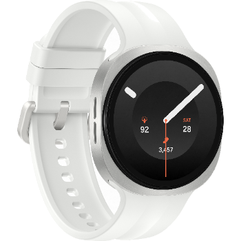 Samsung Galaxy Watch9 boitier Crème et bracelet Crème