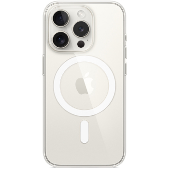 Coque transparente MagSafe pour iPhone 15 Pro