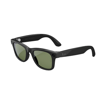Ray-Ban | Meta Wayfarer brillant noir avec verres verts Gen2