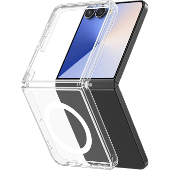 Coque Force Case Slim Magnet transparente pour Samsung Galaxy Z Flip7