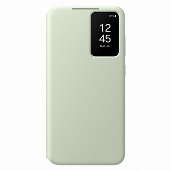 Etui Smart View vert clair pour Samsung Galaxy S24+