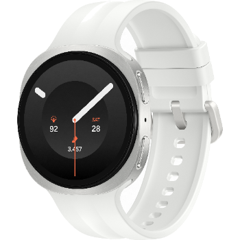 Samsung Galaxy Watch9 boitier Crème et bracelet Crème