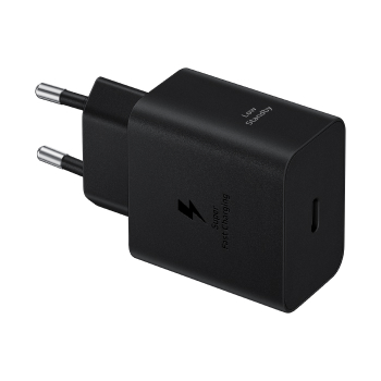 Base chargeur Samsung noir USB-C 45W GaN