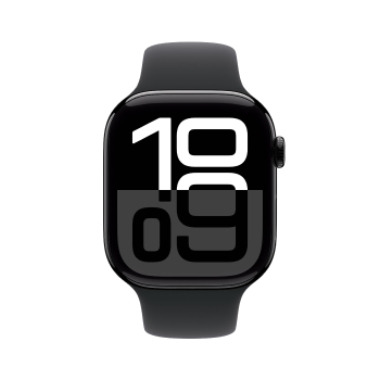 Watch Series 10 - Bracelet Sport boitier Noir de jais et bracelet Noir