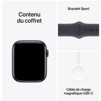 Watch SE boitier Minuit et bracelet Minuit