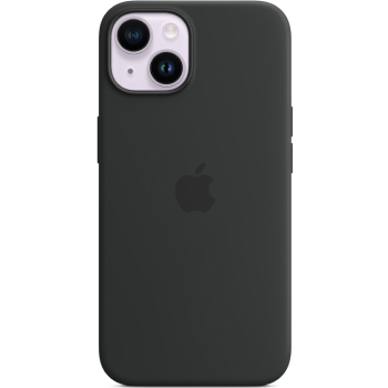 Coque silicone MagSafe Minuit - iPhone 14