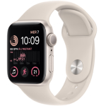 SFR-Apple Watch SE GPS 40 mm Aluminium Lumière Stellaire avec Bracelet Sport Lumière Stellaire