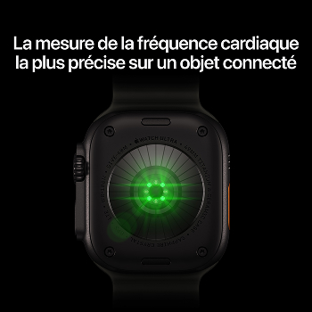 Apple Watch Ultra 4 - Boucle Alpine boitier Naturel et bracelet Désert