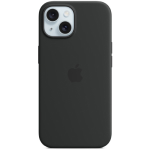 SFR-Coque silicone MagSafe noir pour iPhone 15