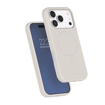Coque en silicone blanc Force Case pour iPhone 17 Pro