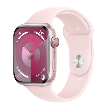 Watch Series 9 - Bracelet Sport boitier Rose et bracelet Rose