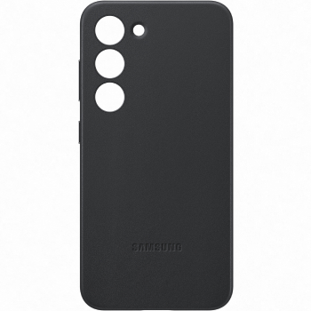 Coque cuir Samsung Galaxy S23 noir