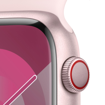Watch Series 9 - Bracelet Sport boitier Rose et bracelet Rose